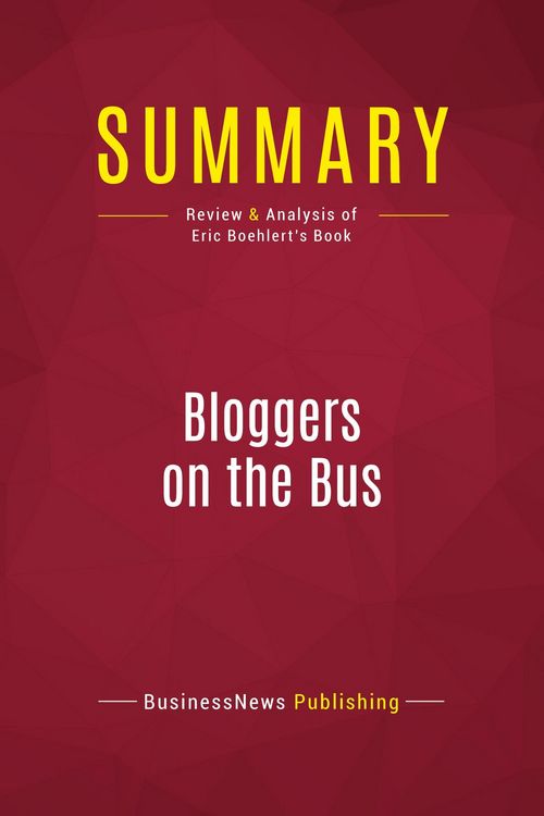 Produktbild: Summary: Bloggers on the Bus