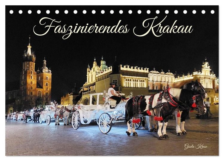 Produktbild: Faszinierendes Krakau (Tischkalender 2026 DIN A5 quer), CALVENDO Monatskalender