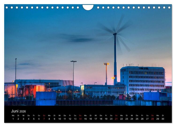 Produktbild: Hafen Hamburg (Wandkalender 2026 DIN A4 quer), CALVENDO Monatskalender