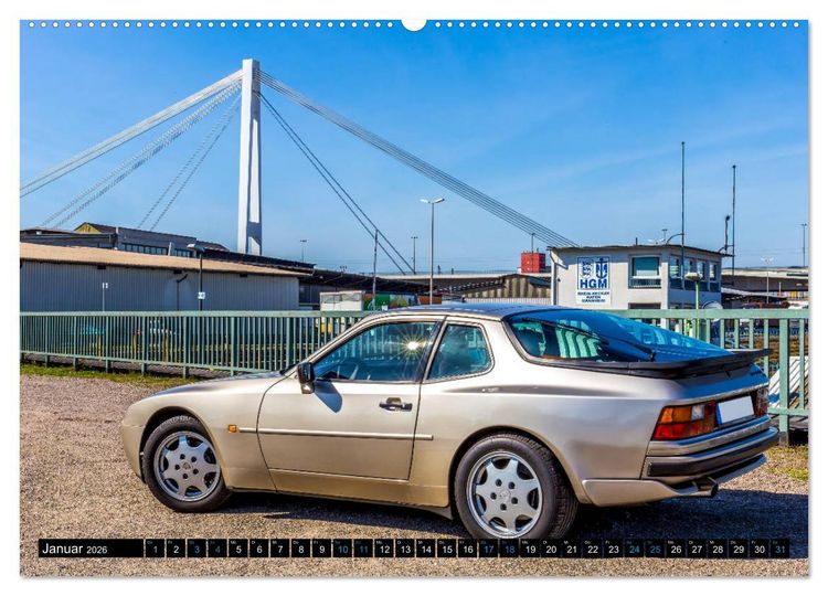 Produktbild: Porsche 944 S2 (Wandkalender 2026 DIN A2 quer), CALVENDO Monatskalender