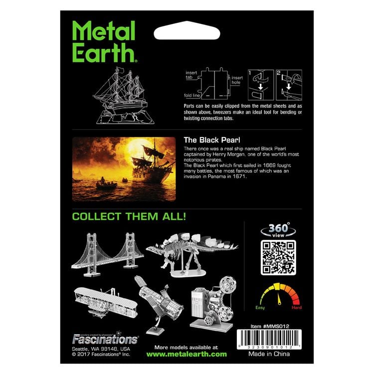 Produktbild: Metal Earth: Black Pearl