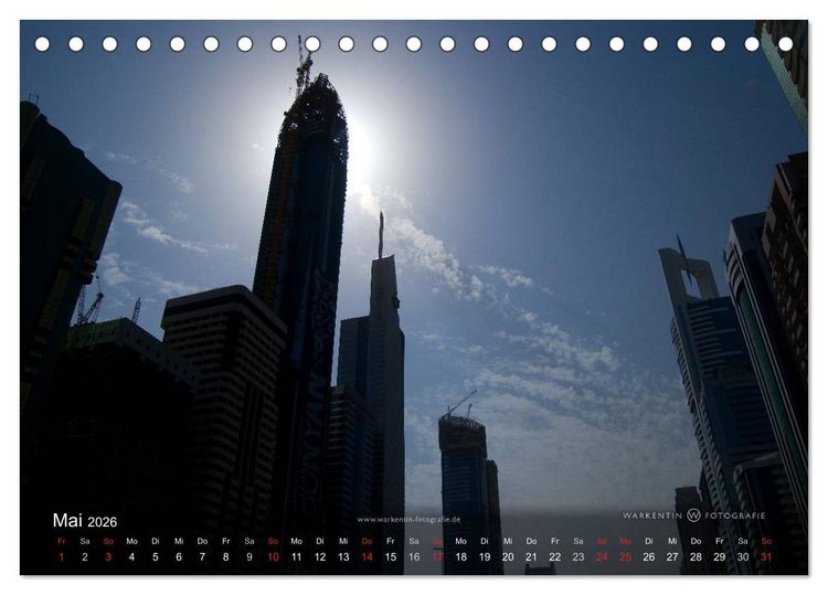 Produktbild: Faszinierendes Dubai (Tischkalender 2026 DIN A5 quer), CALVENDO Monatskalender