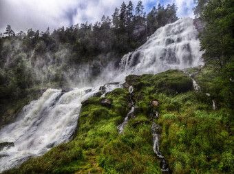 Produktbild: Sehnsucht Norwegen - Svandalsfossen- Es ist ein Land der beeindruckenden Wasserf&auml;lle (Puzzle)