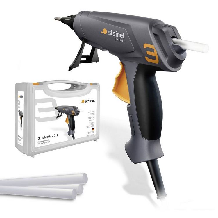 Produktbild: Hei&szlig;klebepistole GlueMatic 3011 Klebeleistung 16 g/min ca.7 min 11mm STEINEL