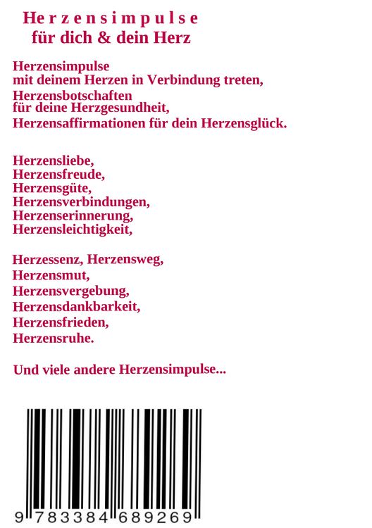 Produktbild: Herzensimpulse f&uuml;r dich und dein Herz