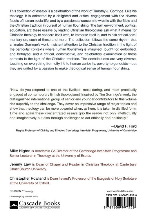 Produktbild: Theology and Human Flourishing