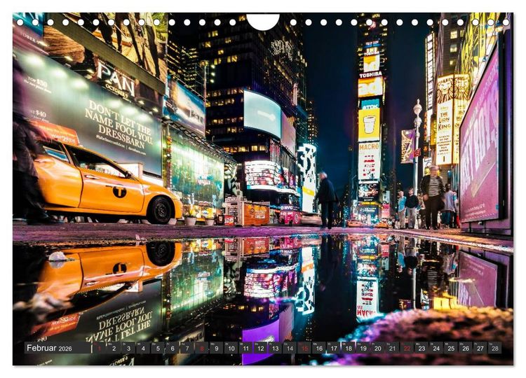 Produktbild: Fernweh New York City (Wandkalender 2026 DIN A4 quer), CALVENDO Monatskalender