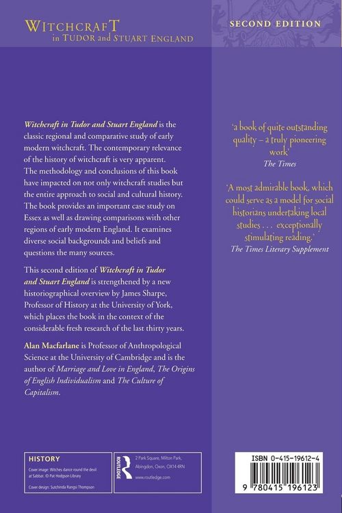Produktbild: Witchcraft in Tudor and Stuart England