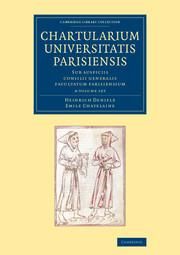 Produktbild: Chartularium Universitatis Parisiensis 4 Volume Set
