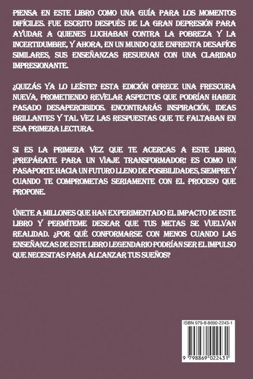 Produktbild: Piense y H&aacute;gase Rico.
