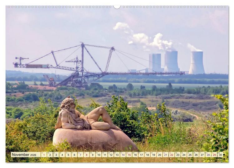 Produktbild: Leipzig - meine Stadt mit viel Herz (hochwertiger Premium Wandkalender 2026 DIN A2 quer), Kunstdruck in Hochglanz