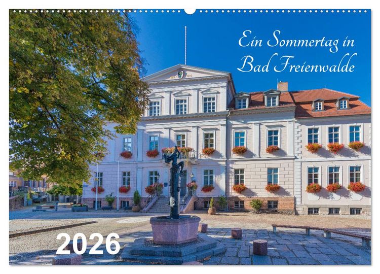 Produktbild: Ein Sommertag in Bad Freienwalde (Wandkalender 2026 DIN A2 quer), CALVENDO Monatskalender