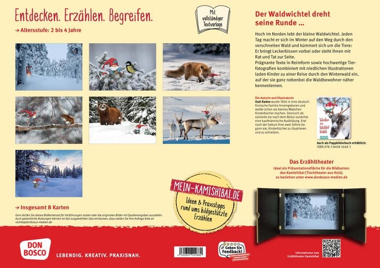 Produktbild: Winter im Wichtelwald. Kamishibai Bildkartenset