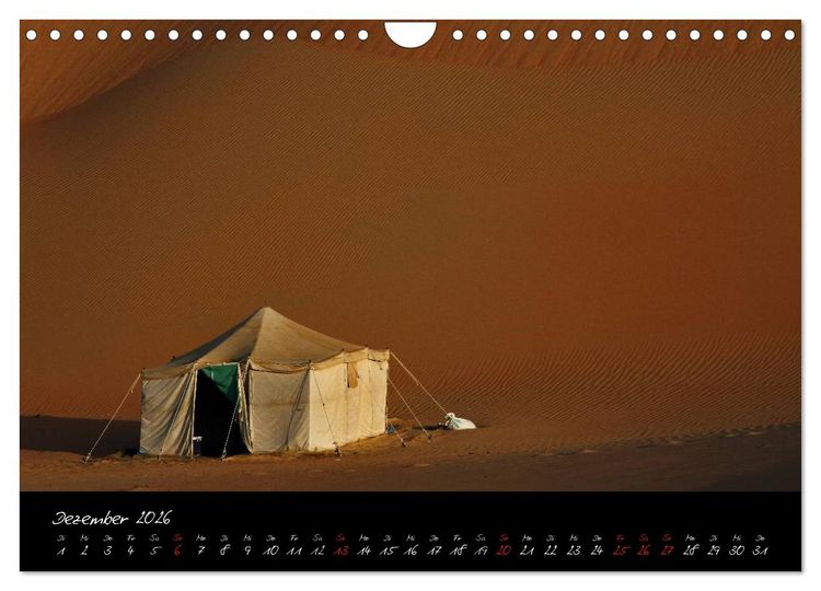 Produktbild: Farben der W&uuml;ste (Wandkalender 2026 DIN A4 quer), CALVENDO Monatskalender