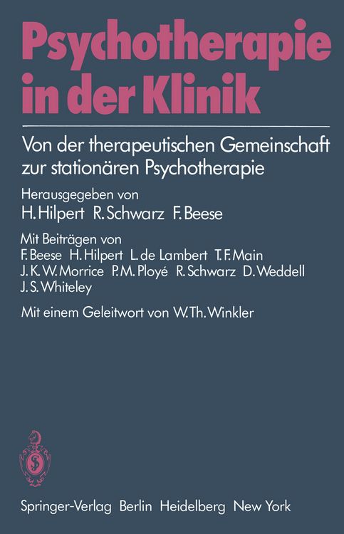 Produktbild: Psychotherapie in der Klinik