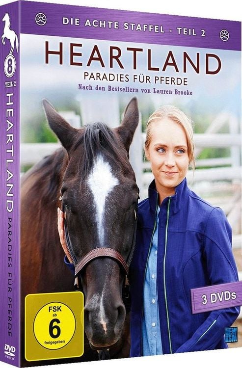 Produktbild: Heartland - Paradies f&uuml;r Pferde - Staffel 8.2: Episode 10-18 [3 DVDs]