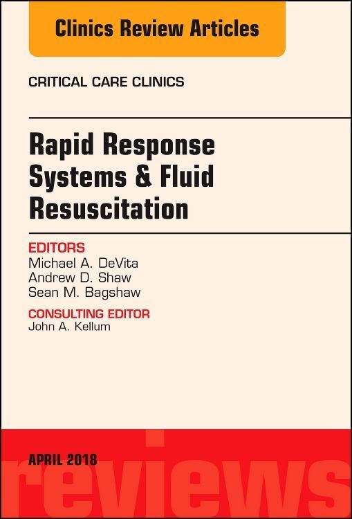 Produktbild: Rapid Response Systems/Fluid Resuscitation, an Issue of Critical Care Clinics