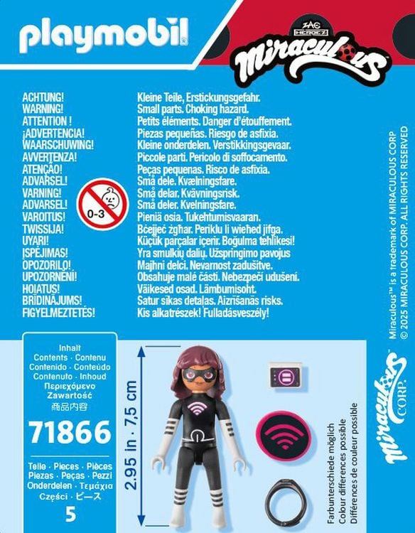 Produktbild: PLAYMOBIL 71866 Miraculous: Lady Wifi