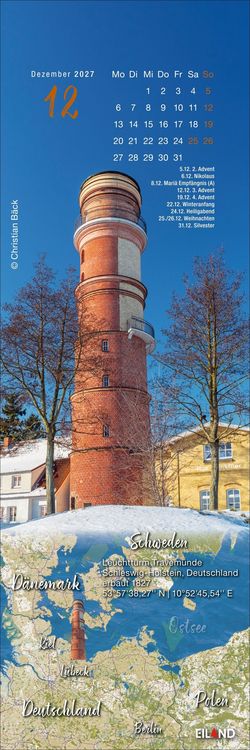 Produktbild: LilleEiland Lesezeichen & Kalender 2027
