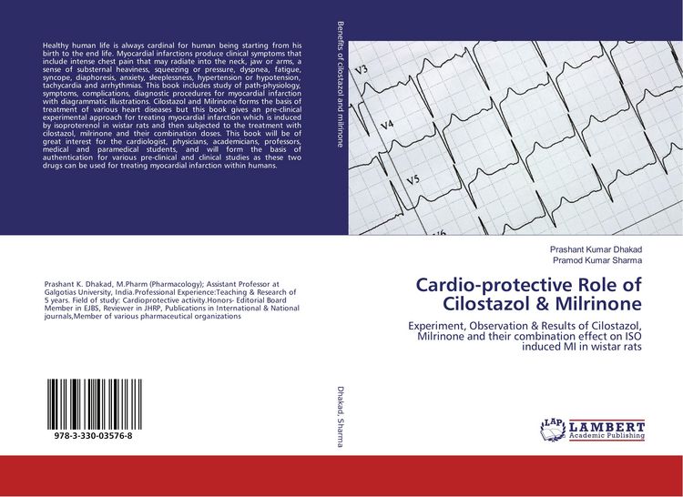 Produktbild: Cardio-protective Role of Cilostazol & Milrinone