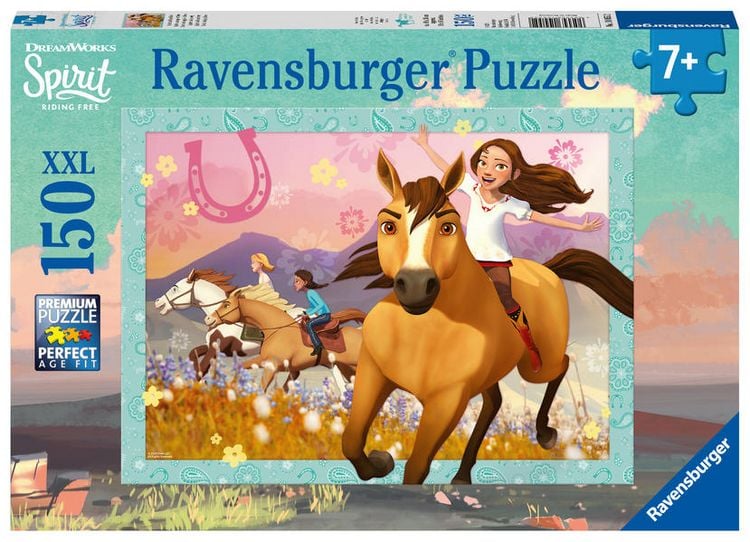 Produktbild: Puzzle Ravensburger Spirit: wild und frei 150 Teile XXL