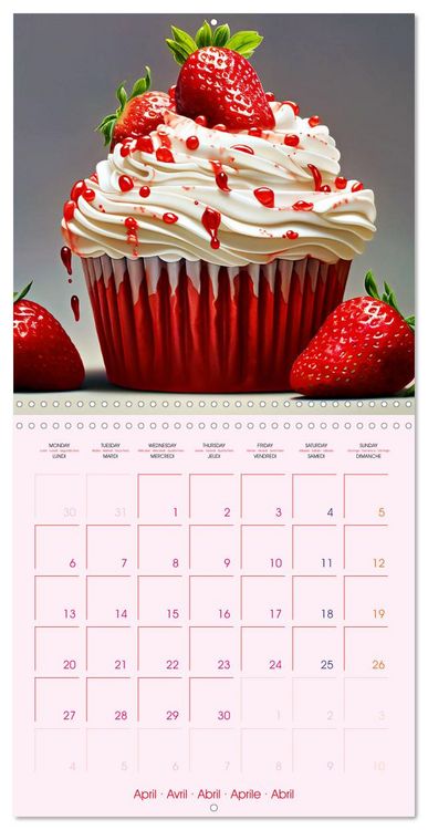 Produktbild: Cupcake Lovers (Wall Calendar 2026 12 &times; 12 Inch) CALVENDO 12 Month Wall Calendar