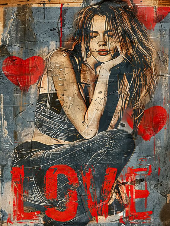 Produktbild: CALVENDO Puzzle Be in love | 1000 Teile Lege-Gr&ouml;&szlig;e 64x48cm Foto-Puzzle f&uuml;r gl&uuml;ckliche Stunden