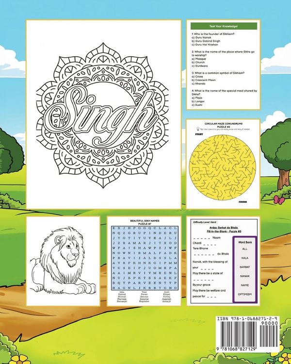 Produktbild: Little Sikh Explorers Play & Learn Activity Book