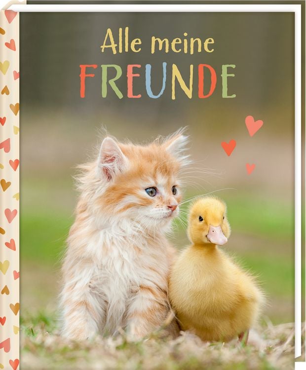 Produktbild: Freundebuch mit Stickern: Tierkinder - Alle meine Freunde