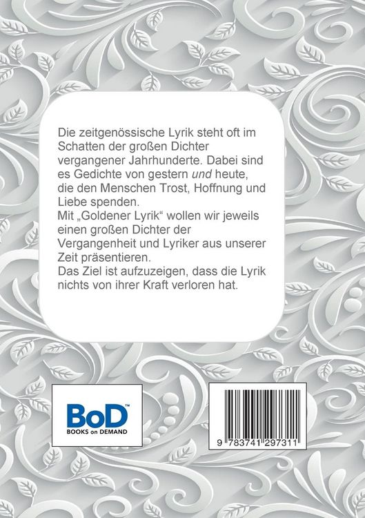 Produktbild: Goldene Lyrik