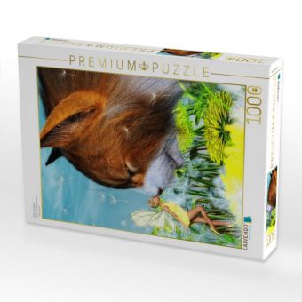 Produktbild: CALVENDO Puzzle K&uuml;&szlig; mich Katze | 1000 Teile Lege-Gr&ouml;&szlig;e 64x48cm Foto-Puzzle f&uuml;r gl&uuml;ckliche Stunden