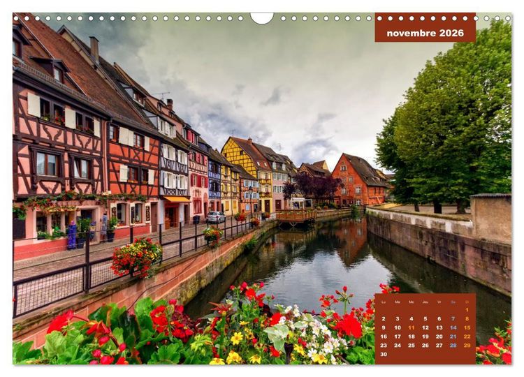 Produktbild: Colmar en Couleurs (Calendrier mural 2026 DIN A3 vertical), CALVENDO calendrier mensuel