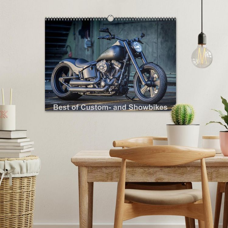 Produktbild: Best of Custom- and Showbikes Kalender (Wandkalender 2026 DIN A3 quer), CALVENDO Monatskalender