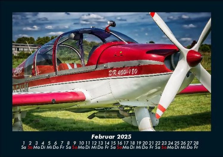 Produktbild: Flugzeuge 2025 Fotokalender DIN A5