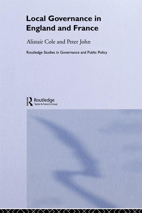 Produktbild: Local Governance in England and France