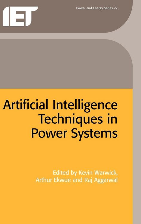 Produktbild: Artificial Intelligence Techniques in Power Systems