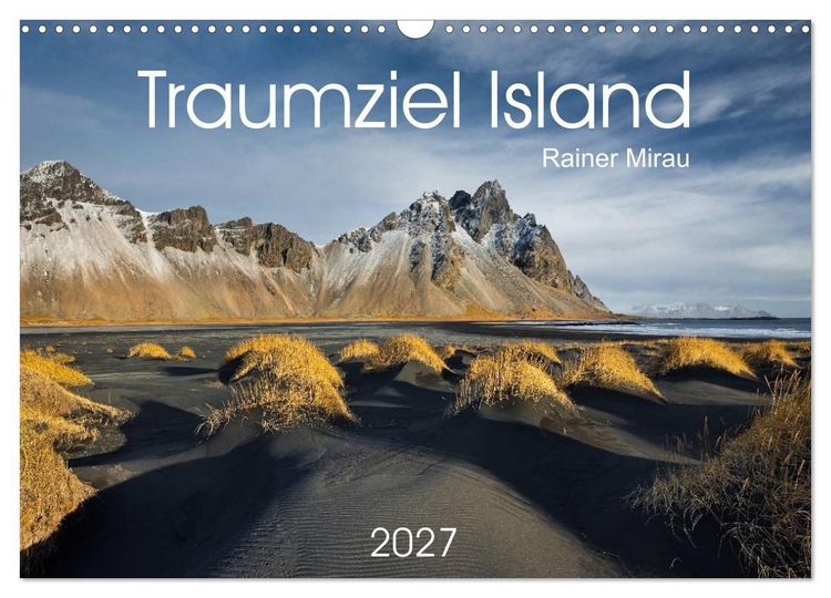 Produktbild: Traumziel Island 2027 (Wandkalender 2027 DIN A3 quer), CALVENDO Monatskalender
