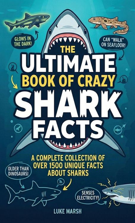 Produktbild: The Ultimate Book of Crazy Shark Facts