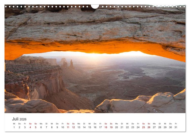 Produktbild: Arizona - Grand Canyon State (Wandkalender 2026 DIN A3 quer), CALVENDO Monatskalender