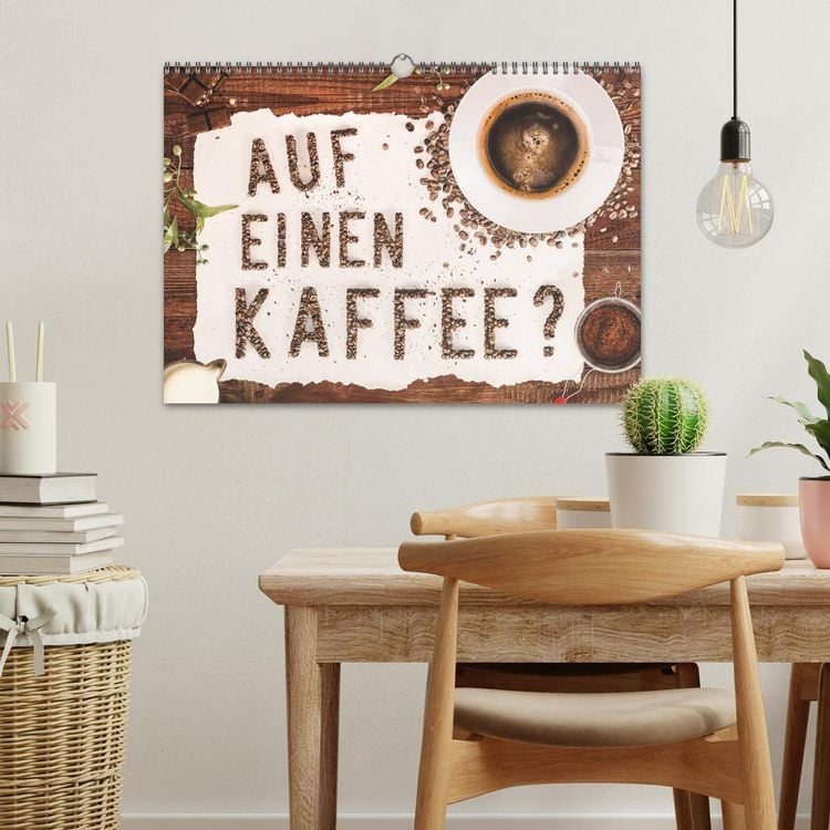 Produktbild: Auf einen Kaffee? (Wandkalender 2026 DIN A3 quer), CALVENDO Monatskalender