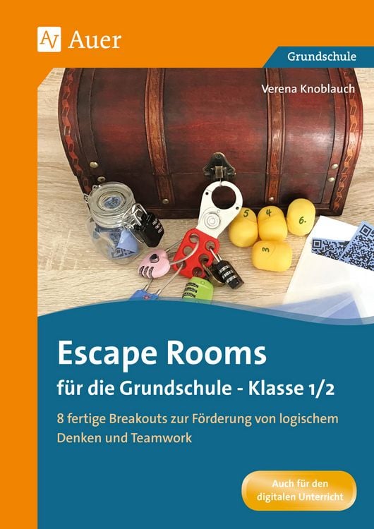 Produktbild: Escape Rooms f&uuml;r die Grundschule - Klasse 1/2