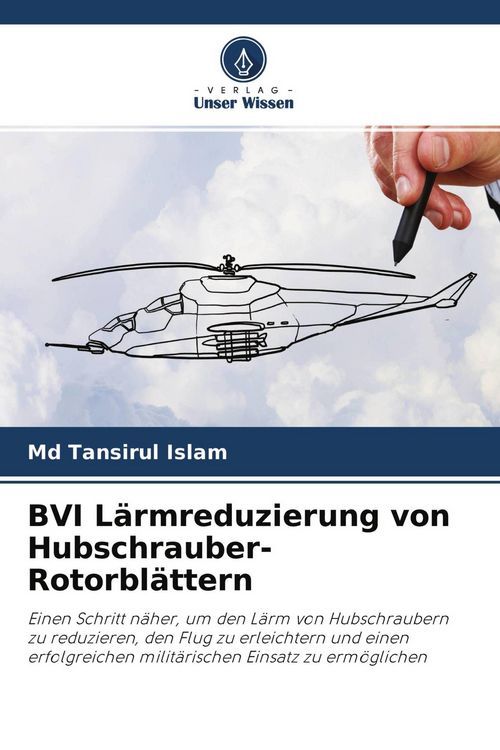 Produktbild: BVI L&auml;rmreduzierung von Hubschrauber-Rotorbl&auml;ttern