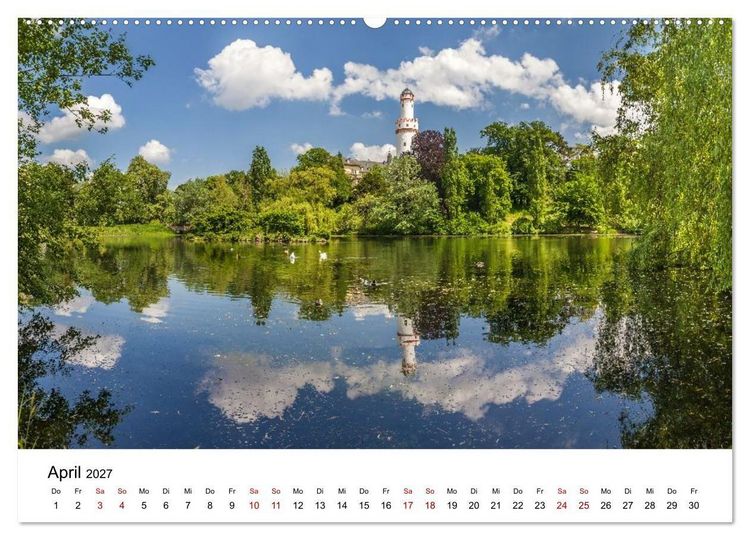 Produktbild: Taunus - Traumhafte W&auml;lder und romantische Orte (hochwertiger Premium Wandkalender 2027 DIN A2 quer), Kunstdruck in Hochglanz