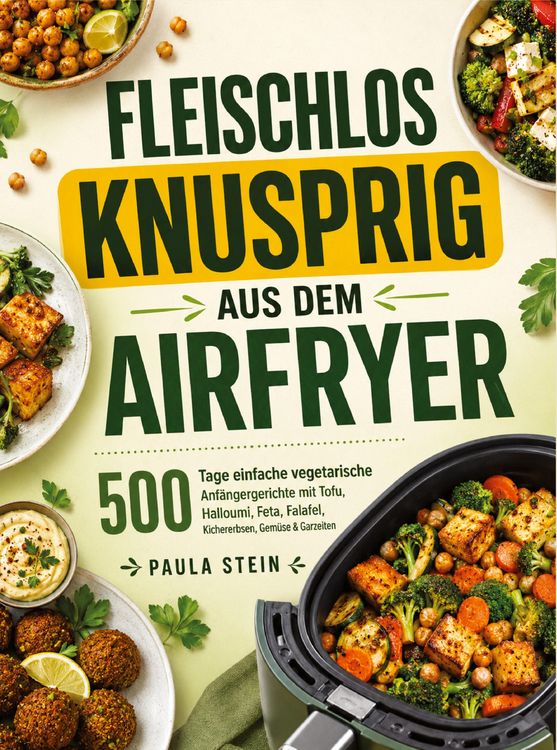Produktbild: Fleischlos knusprig aus dem Airfryer