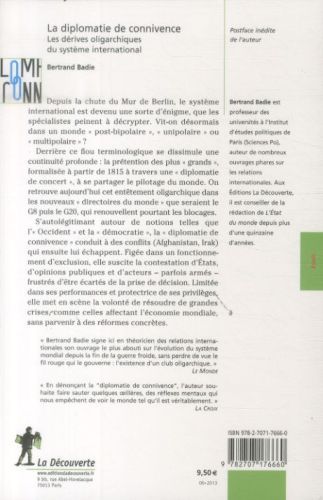 Produktbild: La diplomatie de connivence