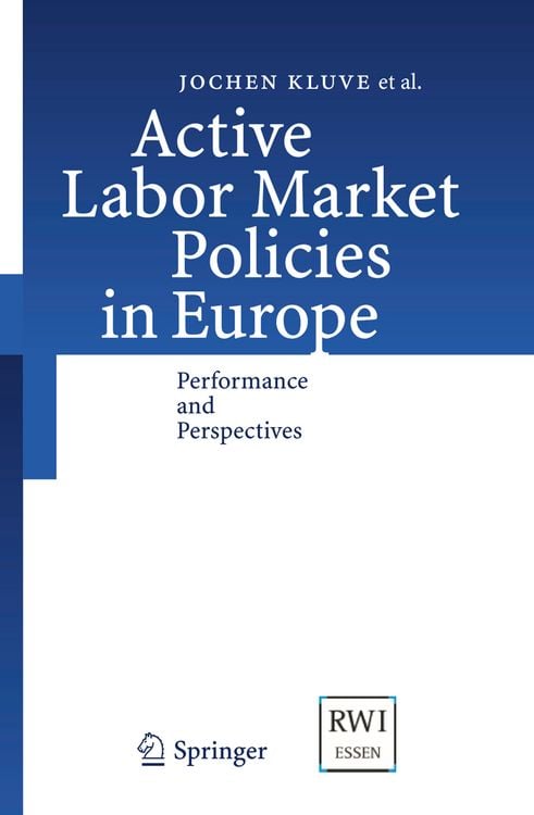 Produktbild: Active Labor Market Policies in Europe