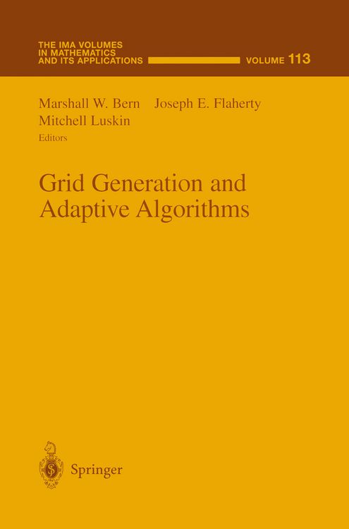 Produktbild: Grid Generation and Adaptive Algorithms