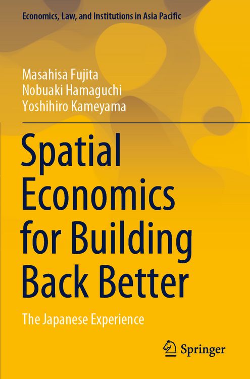 Produktbild: Spatial Economics for Building Back Better