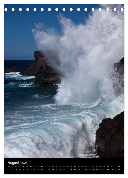 Produktbild: Lanzarote (Tischkalender 2026 DIN A5 hoch), CALVENDO Monatskalender