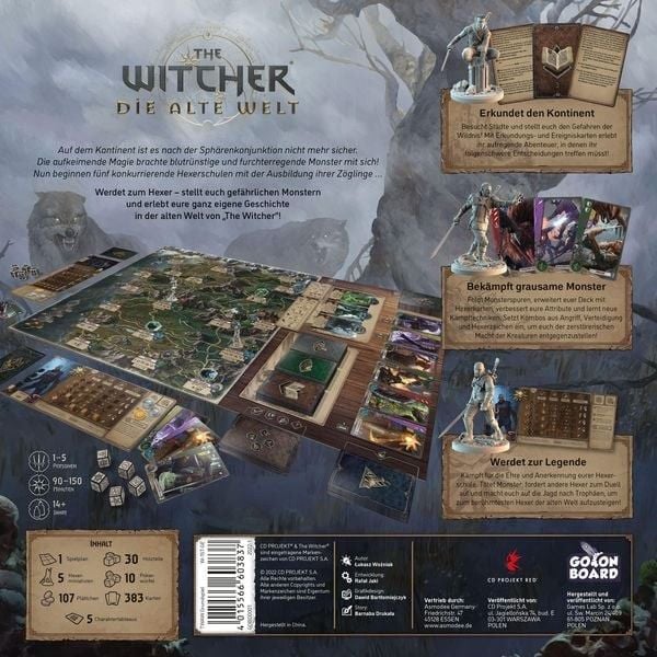 Produktbild: Wozniak, L: Witcher Die alte Welt